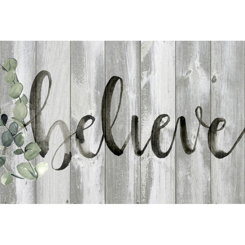 'Farmhouse Inspiration III' by Jennifer Paxton Parker - Typography Print, 8cm H x 12cm W, Black Floater Framed
