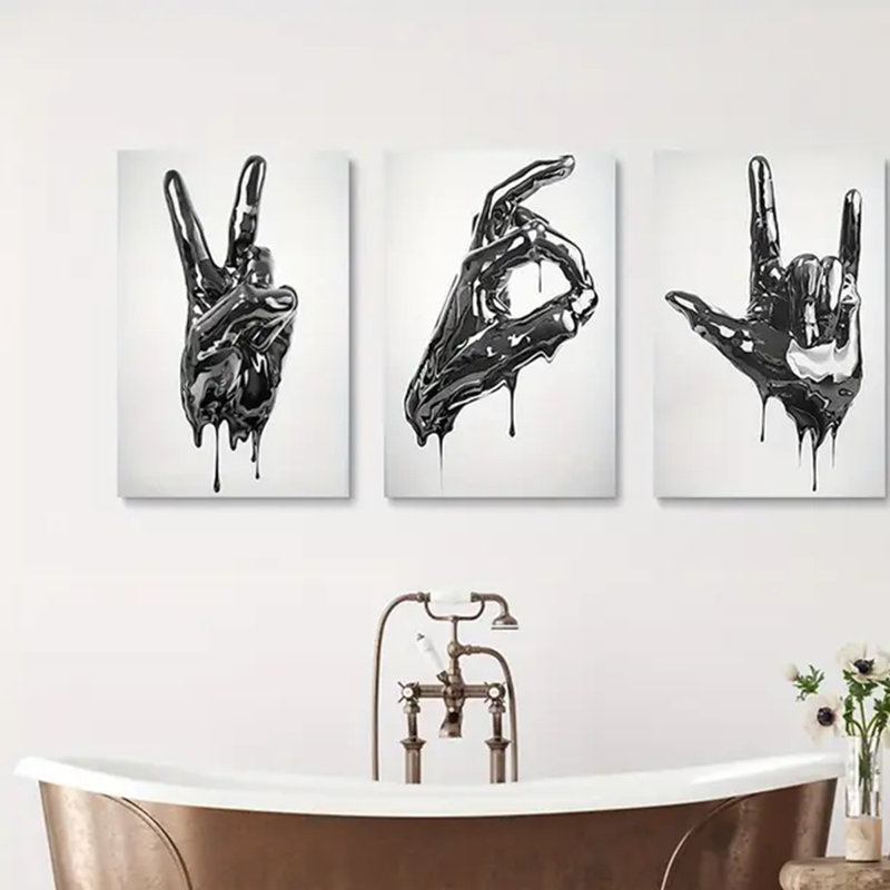 3 Piece Wrapped Canvas Print