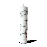 Hammershoi Christmas Advent Candle 2024 Dia 2" White W. Deco
