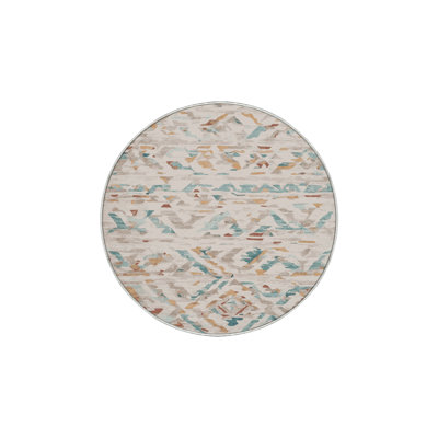 Machine Washable Beige Area Rug