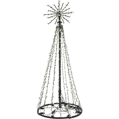 Light Tree with Starburst Topper Lighted Display