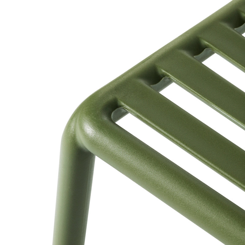 Chaise d'appoint de salle à manger Delron, Vert