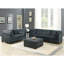 Rectangulaire gris contemporain avec base de contreplaqué moderne en mousse pour le salon, espace-1735328396