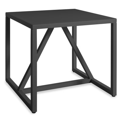 Strut Rectangular Metal Outdoor Coffee Table , 20'' in. W 20'' in. D