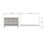 Joulon Shaker Panel Bed. 4ft6 Double (For UK Mattress 135 x 190) OR 5ft Kingsize (For UK Mattress 150 x 200)-624703779-624703788