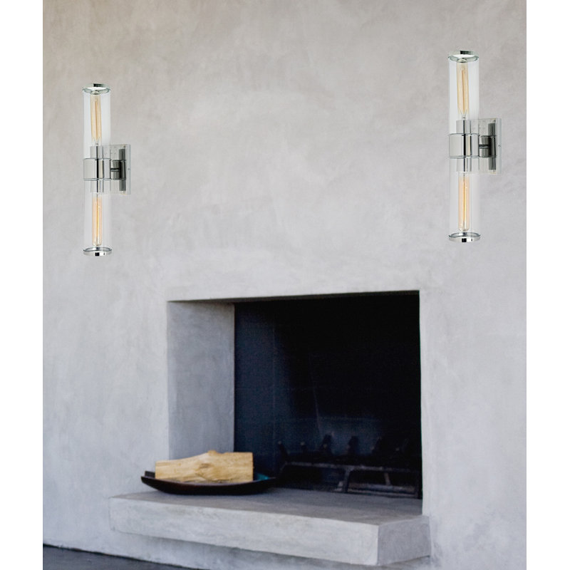 Gilford Armed Sconce, Polished Nickel