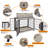 31.1 " H Yard Kennel