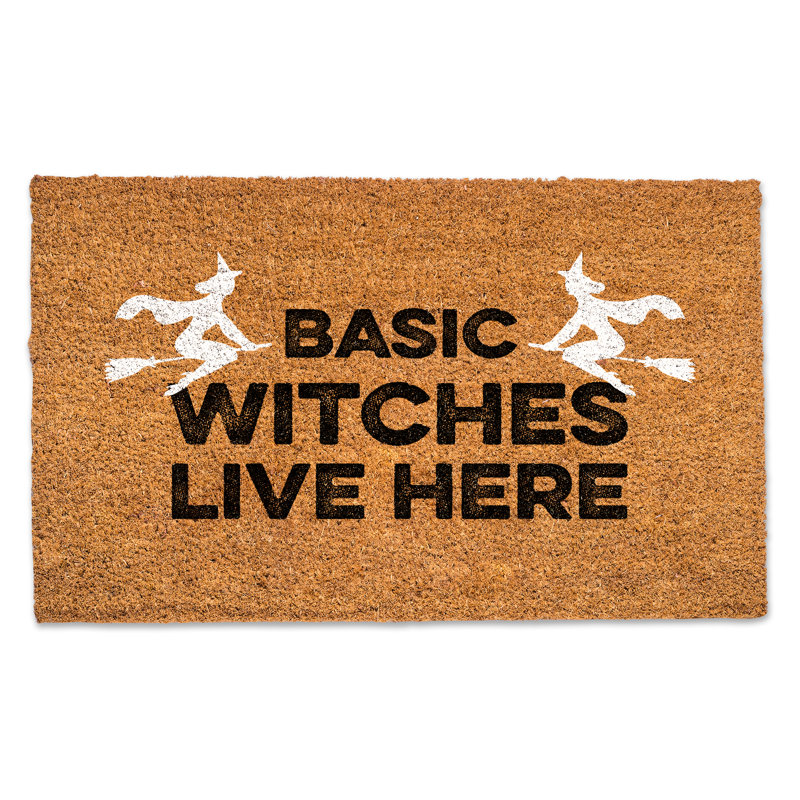 Harroll Non-Slip Halloween Outdoor Doormat
