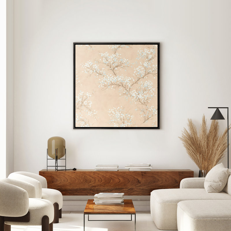 Art mural encadré abstrait rétro antique classique pour chambre à coucher, Noir, H 24 po x l 24 po