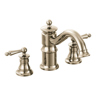 Waterhill Double Handle Deck Mounted Roman Tub Faucet Trim