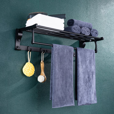 4 Wall Towel Rack