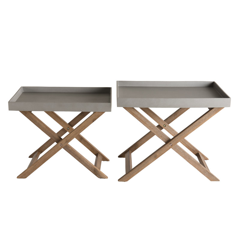 Ashly Cross Legs Coffee Table