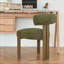 Chaise d'appoint rembourrée avec structure en métal-125421578