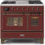 Majestic II 40" 3.82 cu. ft. Freestanding Dual Fuel Range with Griddle-48279865-48279868