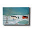 Toile épique Graffiti «Snow Scene» par C Munro, 40 po x 26 po-732174578