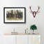 American Black Bears by J.W. Audubon - Single Picture Frame Painting-55544532-55544534