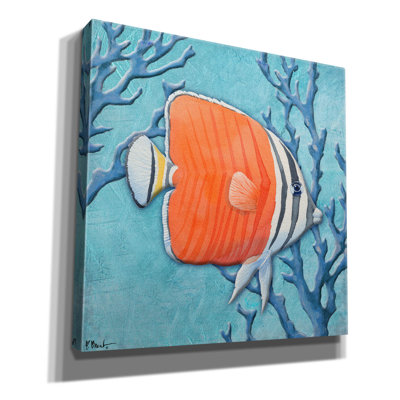 «Azure Tropical Fish IV» par Paul Brent