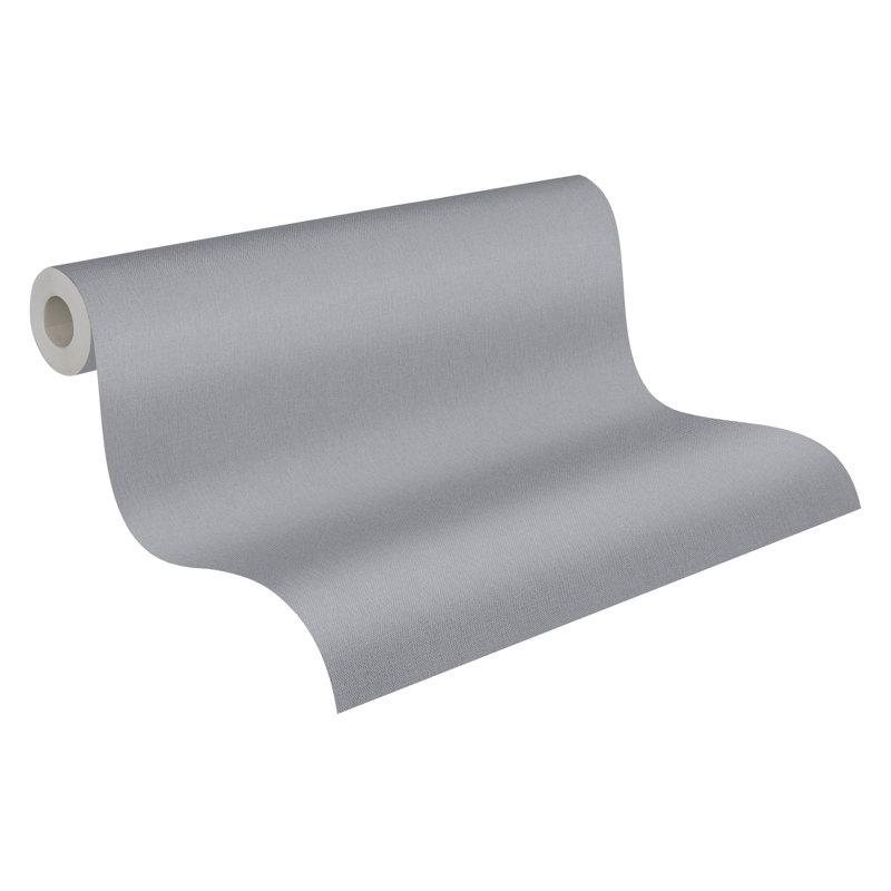 Floral Impression Unit 10.05m x 53cm Matte Wallpaper Roll, Dark Grey, 0.819 kg