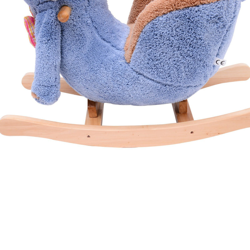 Winnols Kids Toy Elephant Seat Rocker