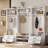 4-In-1 Detachable Hall Tree With Storage And 7 Hooks-1451585013