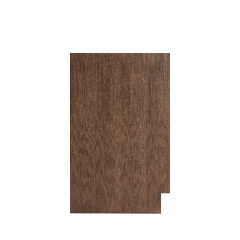 42" Single Bathroom Vanity Base only, Brown Oak