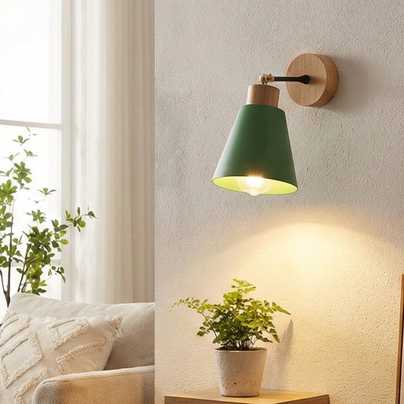 Applique murale orientable, Vert