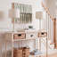 Ensemble buffet blanc de 32,5 po Biggerstaff