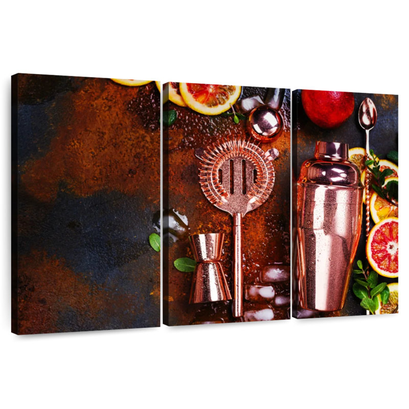 Accessoires de bar Yarlin, H 24 po x l 38 po