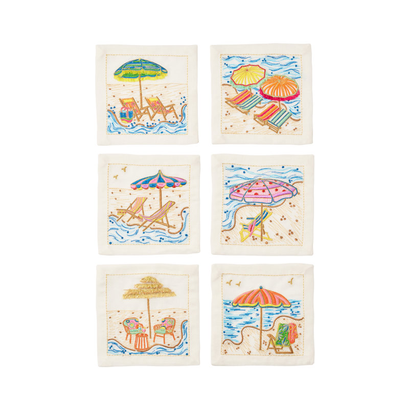 Sunny Isles Cocktail Napkin Set