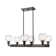 Iemie 6 - Light Dimmable Linear Chandelier