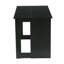 Armoire de bar 55,12 po avec tablettes de rangement à 2 niveaux, table de bar à hauteur de comptoir pour pub maison, cuisine