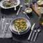 Squared 45 Piece 18/10 Stainless Steel Flatware Set, Service for 9