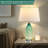 Glass USB Table Lamp