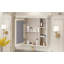 Armoire à pharmacie murale moderne avec porte miroir et 6 tablettes ouvertes Modern-328592897