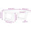 Arielmarie 50cm Solid Wood Bathroom Vanity Top-1760835851