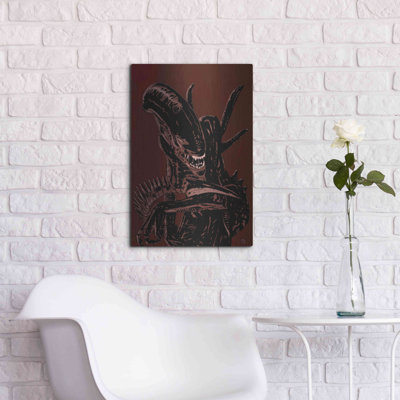 «Alien» par Giuseppe Cristiano, impression sur métal sans cadre