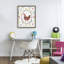 Cadre flottant Farm Friends Rooster & Herbs, design par Nina Jacobs-1452152825-1452152828