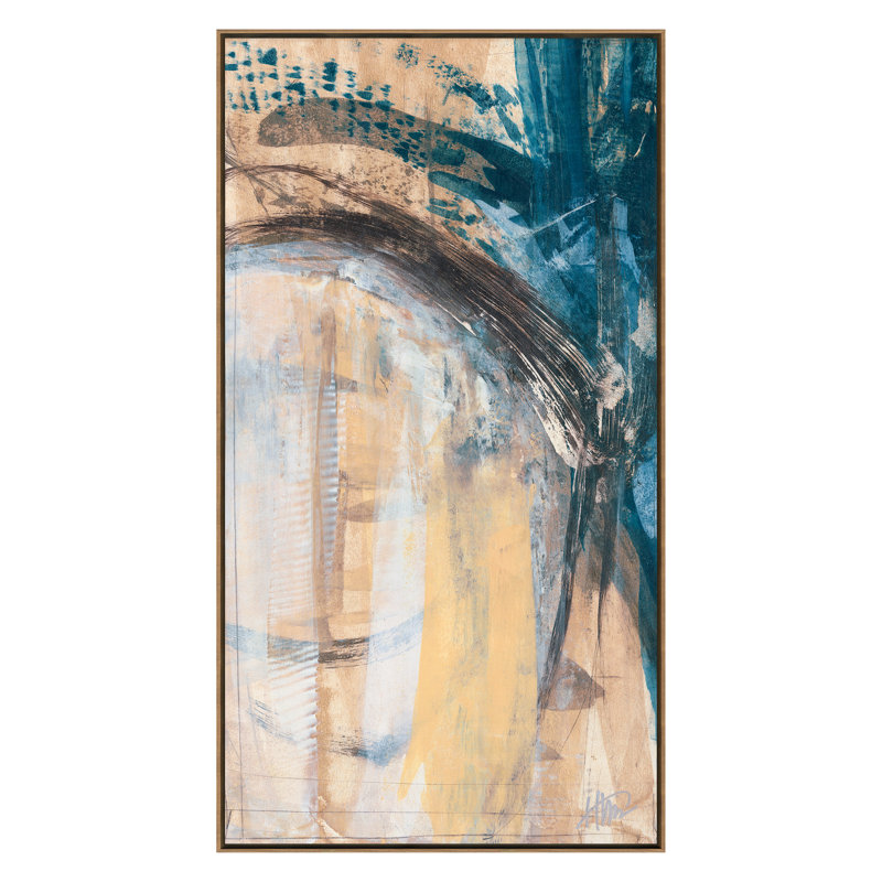 Odin 1 Print by Harris, Maeve, 66'' H x 36'' W, Walnut Floater Framed