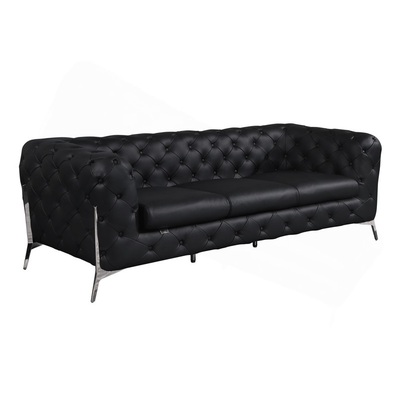 Canapé inclinable 100% cuir italien Global United