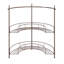 Étagères de salle de bain autoportantes l 21,25 po x H 23,25 po x P 11,5 po Kelci-Louise-598937728