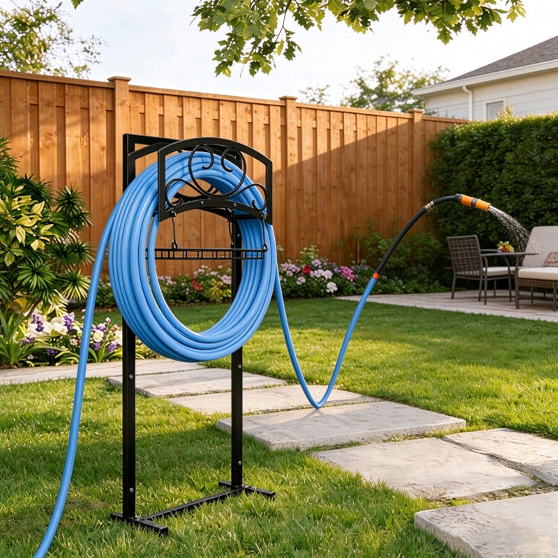 Iron Hose Holder