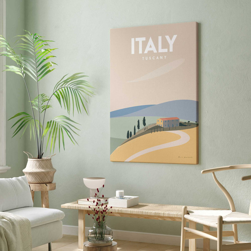 «Tuscan Dreams», reproduction sur toile, H 36 po x l 24 po x P 1,25 po, Toile tendue