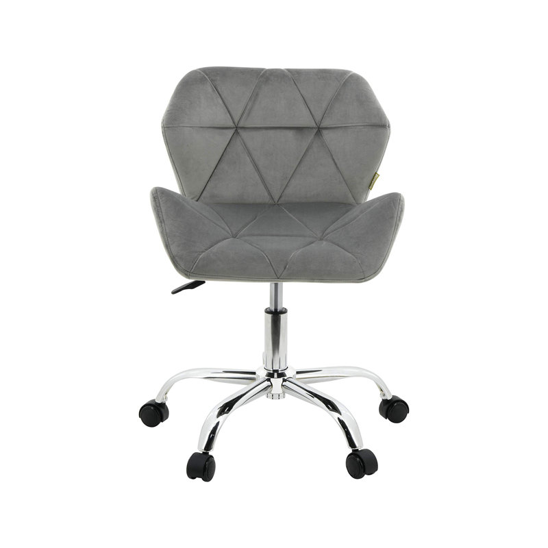 Velvet Executive Chair, Grey