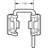 Aluminum Strom Door Protector Chain and Spring, 5-1/4 in. with 1/8 in. Offset, Zinc Plated (Single Pack)