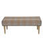 Pastel Polyester Blend Upholstered Bench-15392439