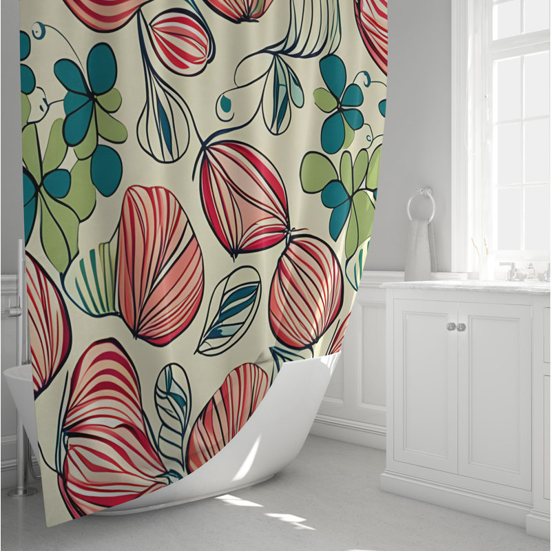 Rideau de douche Cleason, H 72 po x l 70 po