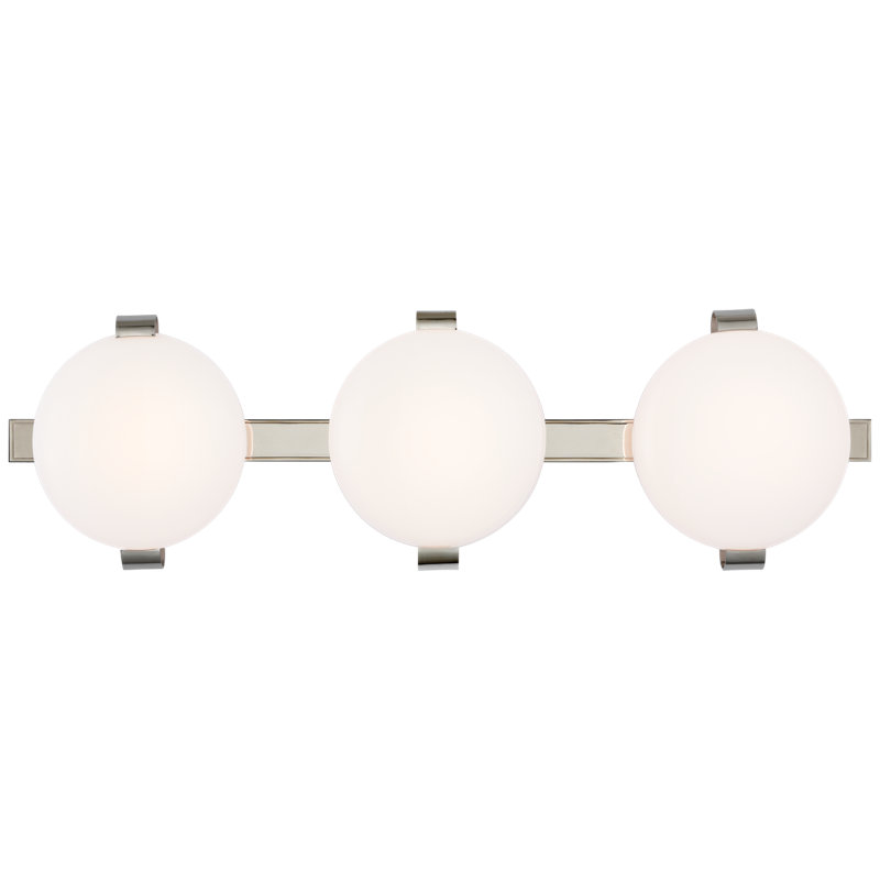 Marisol 3 - Light LED Bath Bar, Polished Nickel