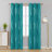 Spurgh Sliver Wave Foil Print Blackout Thermal Grommet Curtain Panels (Set of 2)-792607128-792607126