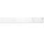 Carreau bullnose blanc mat 3 po x 24 po Adonis