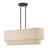 Ashani 4 Light Bronze Large Linear Chandelier-122725098-122725104-122725107